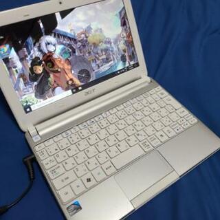 コンパクト！Acer ネットブック　aspire one