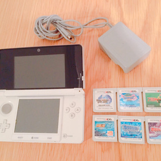 ニンテンドー3DS &ソフト6タイトル（ポケモンなど）