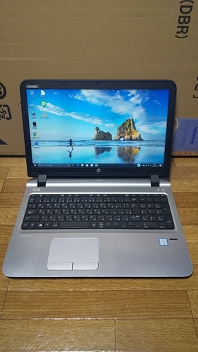 HP　高性能高年式第6世代Core i5搭載 メモリ 8G HDD500G CDDVD読み書き 大画面15.6インチ　Wifi対応　WEBカメラ HDMI出力　USB3.0　国産（Made in Tokyo）最新Windows10搭載