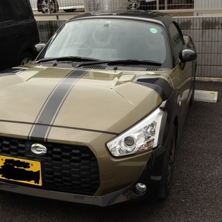 ダイハツ　コペン　エクスプレイS　CVT オフビートカーキ  8月以降引き渡し可能の画像