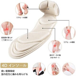 【新品・未開封】ハイヒールインソールの画像