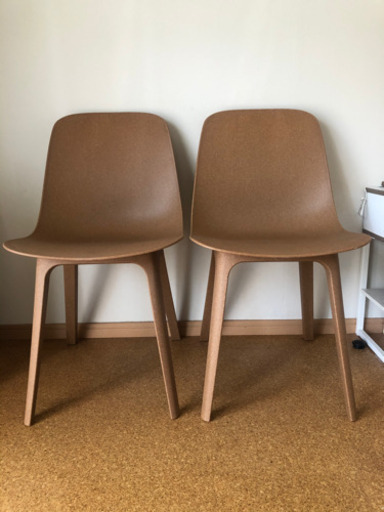 ODGER オドゲル IKEA椅子／ダイニングチェア 2脚セット
