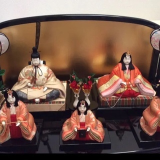 お雛様 真多呂作 木目込み