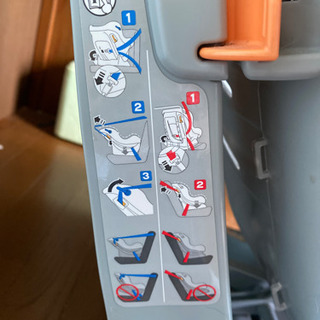 【取引中】無料✩リーマン☆チャイルドシート☆お座りから使えます(*¨*)の画像