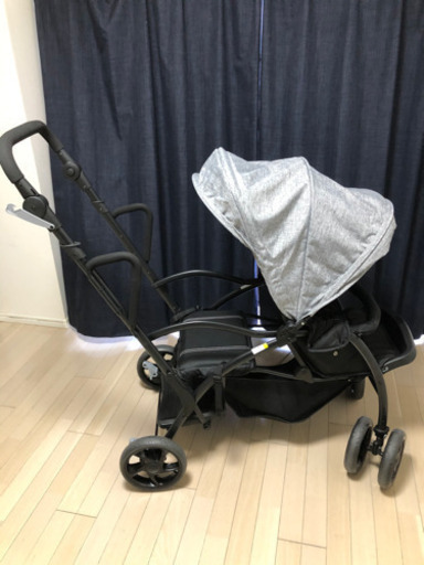 2人乗りベビーカー　ネビオ　使用回数2回！美品です！！