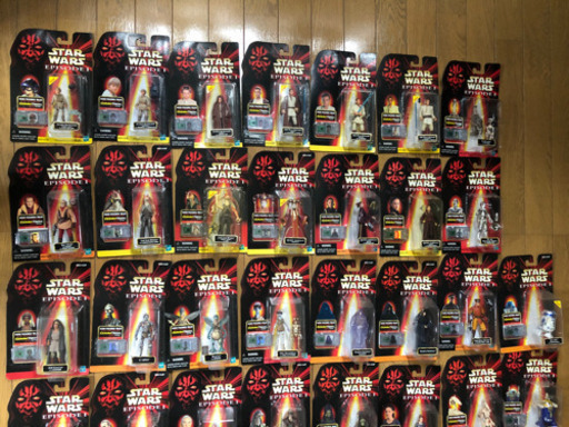 スターウォーズエピソード1 フィギュア44個セット