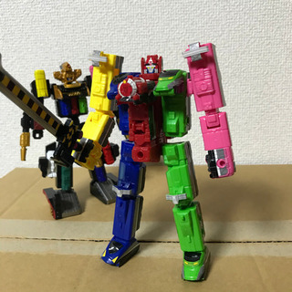トッキュウオー　ミニプラ　組み替え変型可能