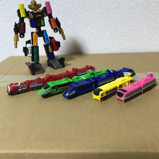 トッキュウオー　ミニプラ　組み替え変型可能の画像