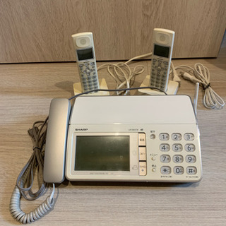 ＦＡＸ電話＆子機２台付き