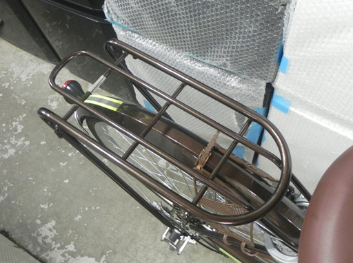 美品 26インチ 自転車 ママチャリ 6段切換 カゴ 荷台 スタンド ベル カギ ライト付き ☆ 札幌市 白石区 東札幌 ☆ アウトレットモノハウス