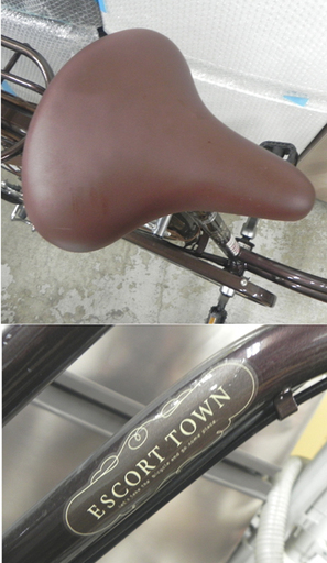 美品 26インチ 自転車 ママチャリ 6段切換 カゴ 荷台 スタンド ベル カギ ライト付き ☆ 札幌市 白石区 東札幌 ☆ アウトレットモノハウス
