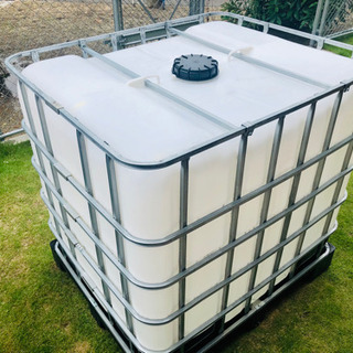 最寄り営業所止め】 貯水タンク 農業用 1000L 1000kg 1t IBC