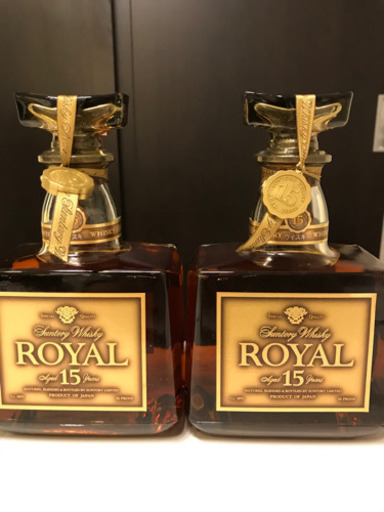 【値下げ】サントリーローヤル15年　ゴールドラベル