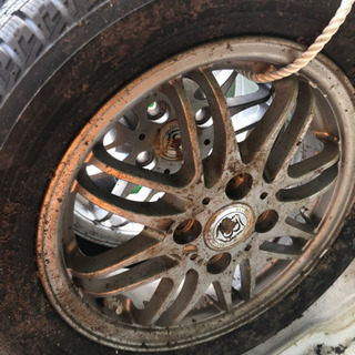 165/60R14 スタッドレス ホイール付 4本の画像
