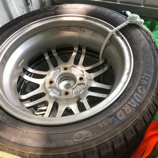 165/60R14 スタッドレス ホイール付 4本の画像