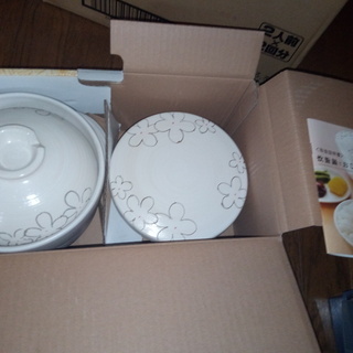 電子レンジで使えるセラミック炊飯鍋とおひつ　無料の画像