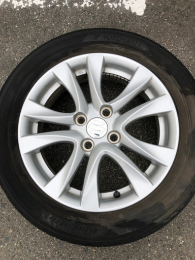スズキソリオ純正ホイール　YOKOHAMAタイヤ