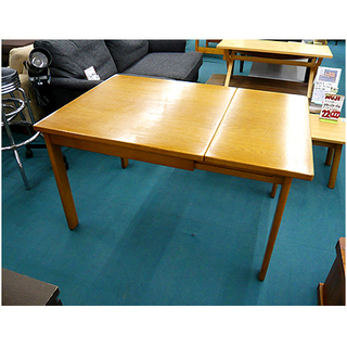 オールドカリモク ダイニングテーブル エクステンション式】幅80/120cm