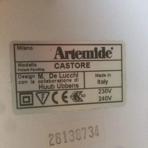 アルテミデ  Artemide  CASTORE  フロアスタンド