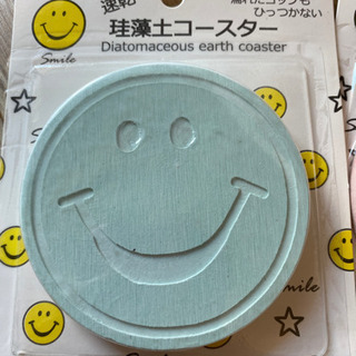コースター 3個セット 珪藻土 新品未開封の画像