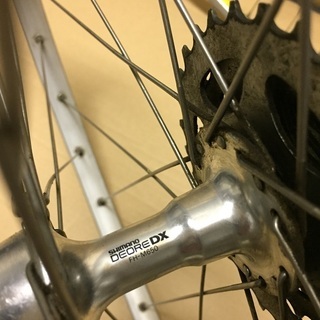 MTB用　MAVIC　マビックホイール　前後セット　26インチ　7速カセット付の画像