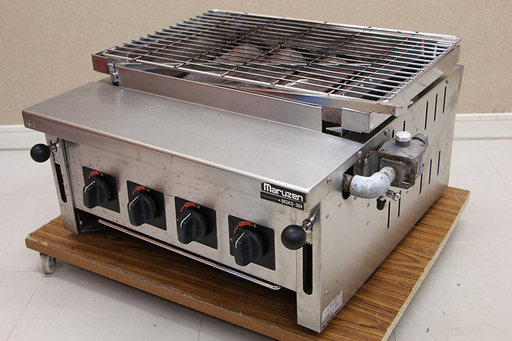 MARUZEN マルゼン 下火式赤外線グリラー MGKS-304 LPガス 焼き物器 業務用 焼鳥 焼魚 グリラー 縁日 屋台 祭り イベント(J674twxY)