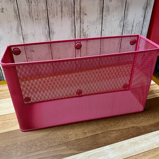 磁石付き スチールメッシュカゴ