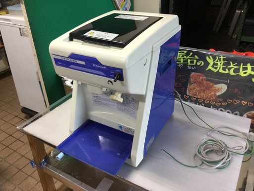 バラ氷専用　電動式　かき氷機