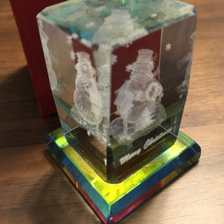 3Dクリスタルアート　クリスマスバージョンの画像