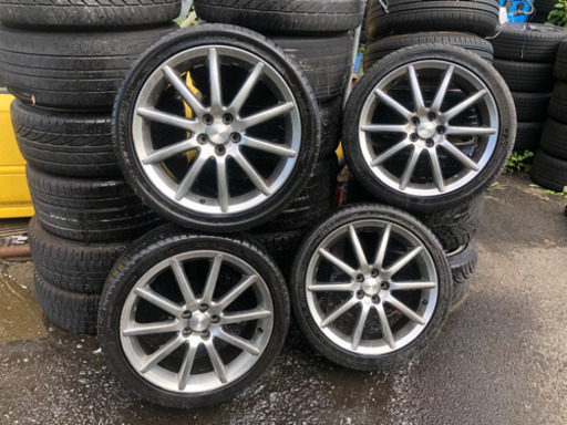 スバル純正18インチPCD1005H プリウスなどにも