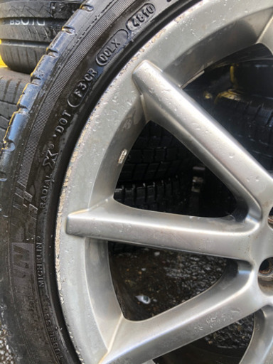 スバル純正18インチPCD1005H プリウスなどにも
