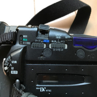 PanasonicデジタルビデオカメラNVーMX 1000 新品カセットテープ5本付きの画像