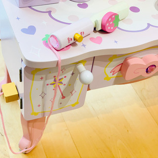 マザーガーデン　野いちご　猫脚ドレッサー　木のおもちゃの画像