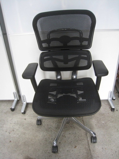 再入荷 エルゴヒューマン Ergohuman メッシュ 事務イス オフィスチェア 中古美品 近く無料配達