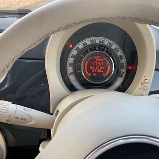 車検2021年4月　平成22年3月 フィアット 500 １．２　８Ｖ　ポップ　114836k時にタイミングベルト交換していますので安心です。の画像