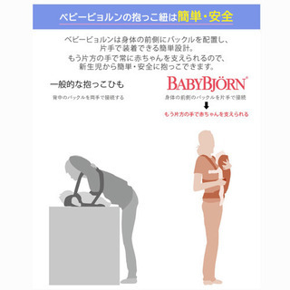 ベビービョルン  抱っこ紐の画像