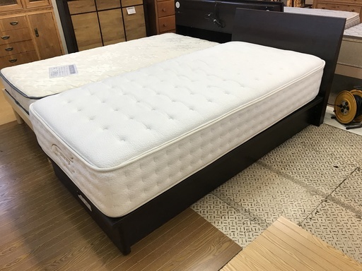 【愛品館八千代店】ニトリ　跳上式収納　シングルベッド【愛八BD】
