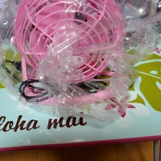 卓上扇風機　USB　マイメロディの画像