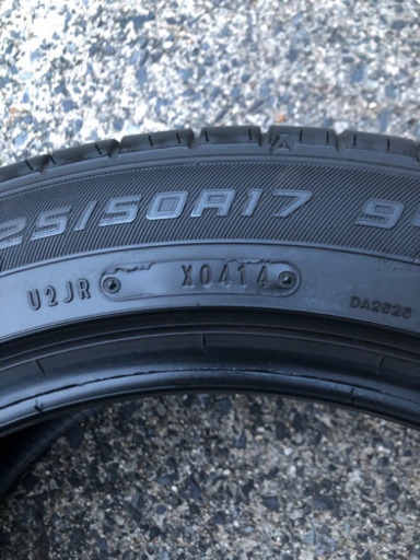 日本製タイヤ4本　225/50R17 94V /DUNLOP エナセーブ 050