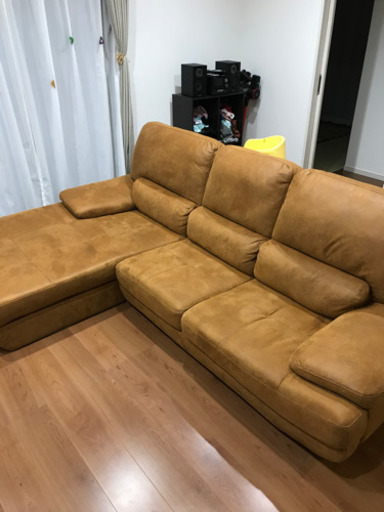 関家具　3人掛けソファ　