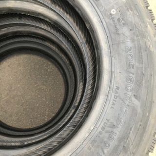 205/80r17.5 トーヨーM634 ミックス新品4本セット！の画像