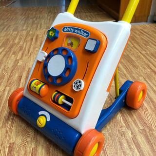 ミッフィーの知育ウォーカー 手押し車