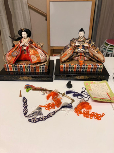 雛人形　七段　吉月作