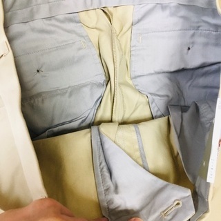 【新品】　ユニクロ　チノパン　88cm メンズ　2本　定価約6000円の画像