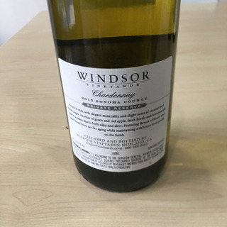 ワイン　赤白二本の画像