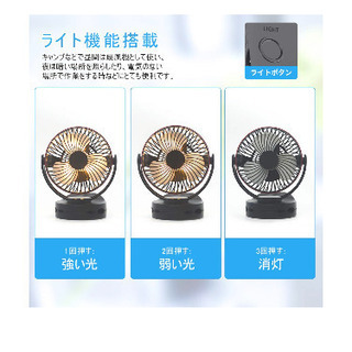 コンパクト扇風機【新品】　2,000円！の画像