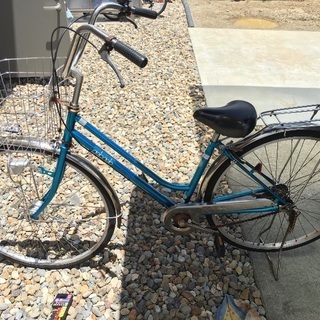 27インチ　自転車　変速なし。