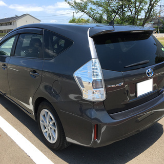大幅値下げ！プリウス α アルファ ハイブリッド S H25 2013年式 車検 来年9月24日までの画像