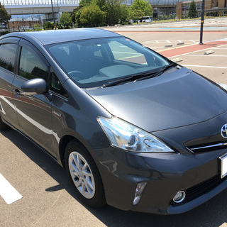 大幅値下げ！プリウス α アルファ ハイブリッド S H25 2013年式 車検 来年9月24日までの画像