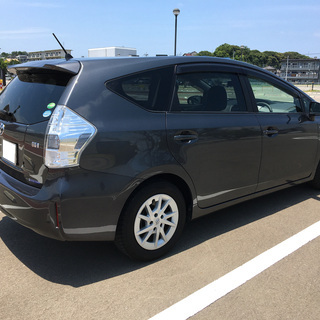 大幅値下げ！プリウス α アルファ ハイブリッド S H25 2013年式 車検 来年9月24日までの画像